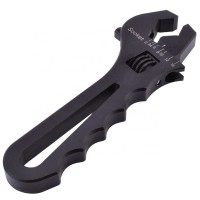 AN 3 4 6 8 10 12 16 AN Oil Hose End Fitting Tool Spanner V Bayonet Adjustable Aluminum Wrench Fitting Tool Spanner