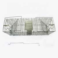 Large Hunter Animal Trap Foldable Live Animal Traps Cage Rabbit Trap