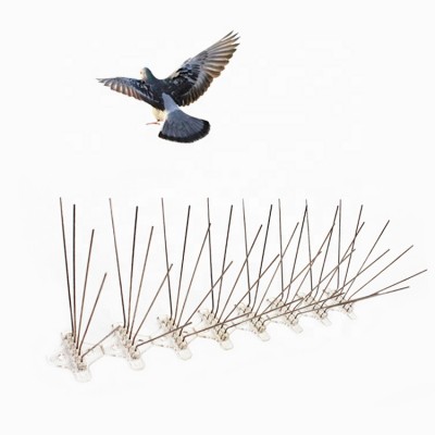 Scare Away Stainless Bird Control Spikes Machine Plastic Anti Bird Spikes Clear