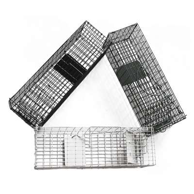 Large Live Animal Trap Catch Release Humane Rodent Cage Foldable Humane Trap Cage