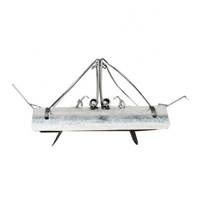 Outdoor Garden Humane Galvanized Steel Mole Gopher Tunnel Trap Catcher