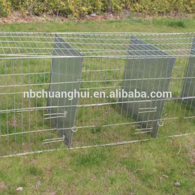 Humane Rabbit Rat Mink Grey Squirrel Small Raccoon Possum Cat Folding Live Animal Cage Trap