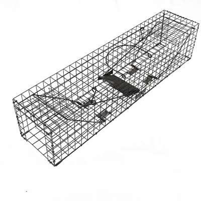 Stainless Metal Cage  Multi Catch Mouse Rat Live Cage Animal Steel Traps