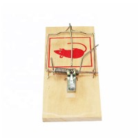 High Quality Kill Rat Reusable Wood Mouse Snap Animal Friendly Mice Trap